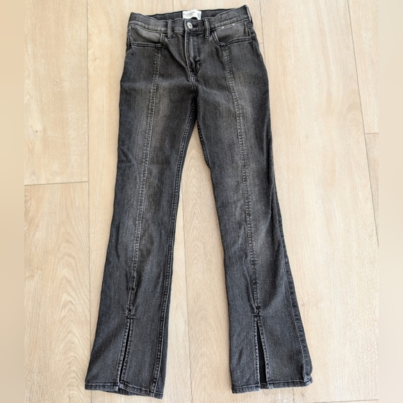 abercrombie kids Other - Abercrombie Kids High Rise Flare 13/14 Regular Black Denim
